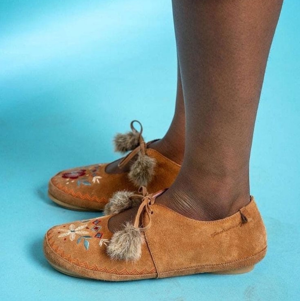 Gudrun Sjoden Suede Moccasins - Picture 2 of 6